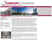 Tablet Screenshot of chancery.com.au